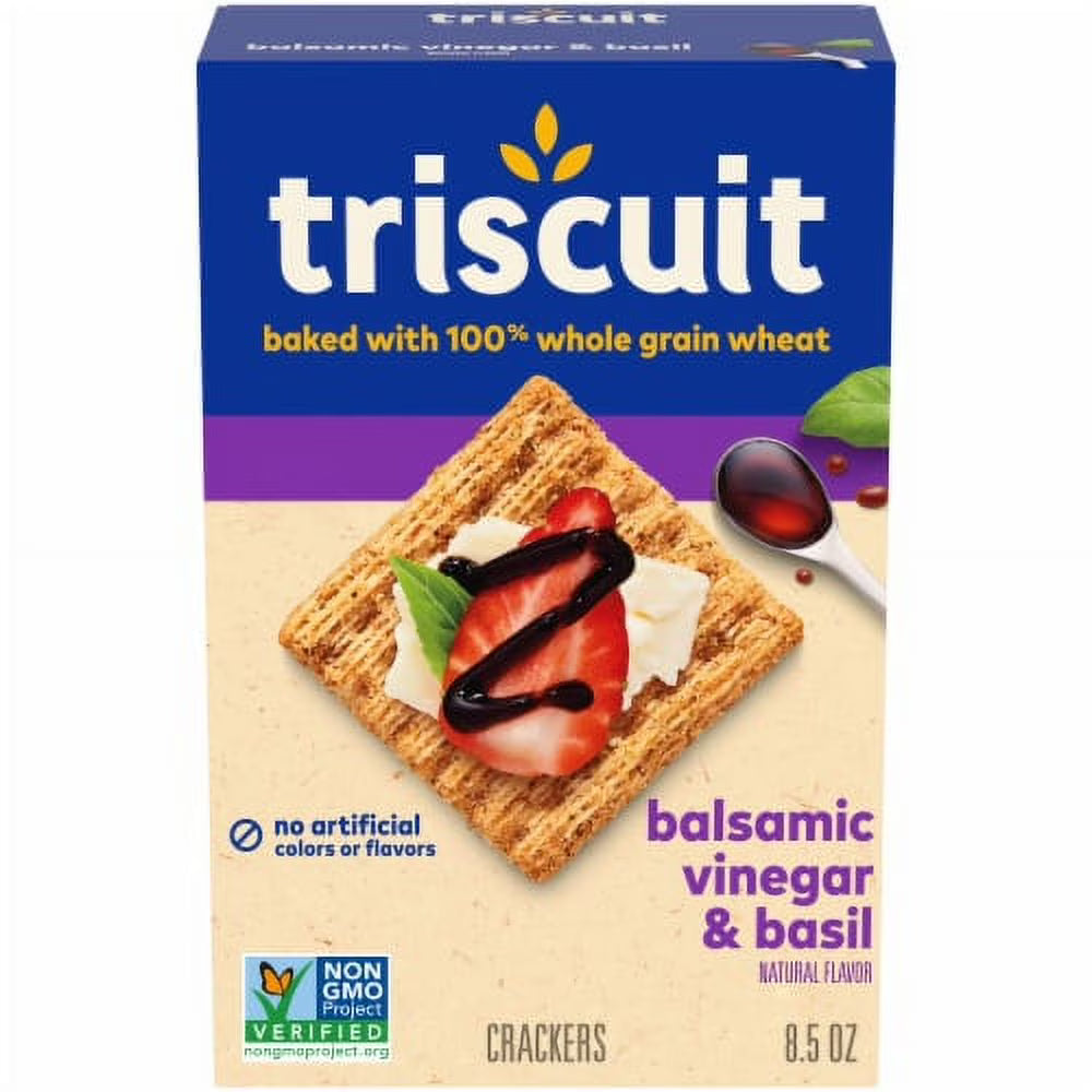 Triscuit Balsamic Vinegar & Basil 240g (Best Before : 02 July 2026)