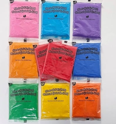 Wild Colours Premium Holi Colours – 2kg Pack (10x200g)