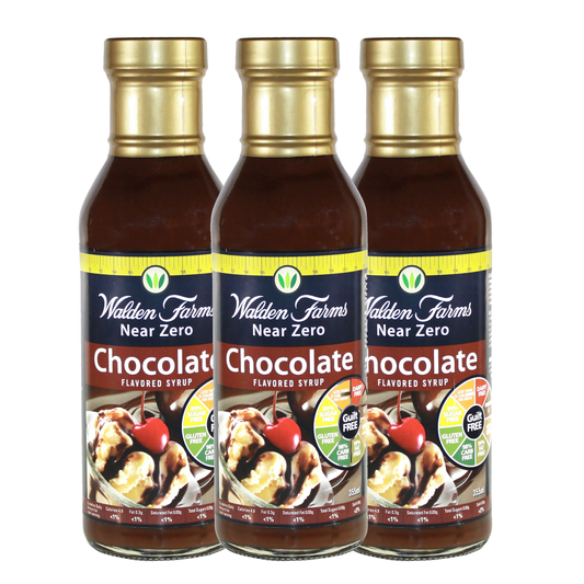 Near Zero calorie chocolate syrup