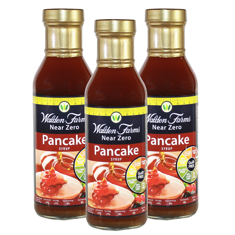 Walden Farms Gluten Free Vegan Pancake Syrup with Near Zero Fats, Sugar, & Calories