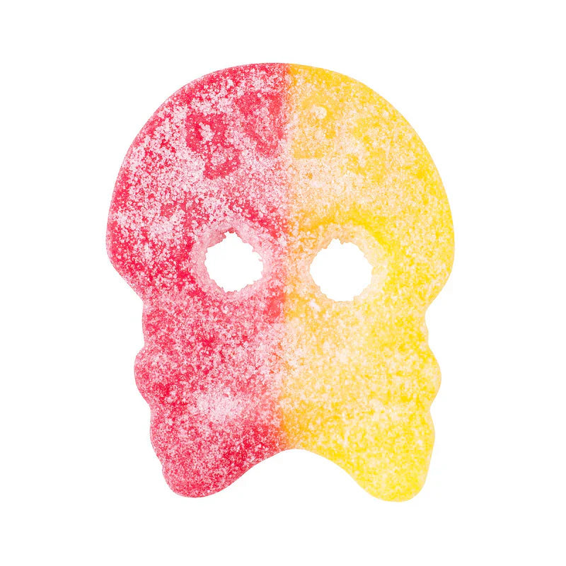 Bubs Candy Sour Skalle Lemon Raspberry 156g