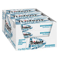 Trident White Wintergreen Sugar Free Gum 16 Pieces