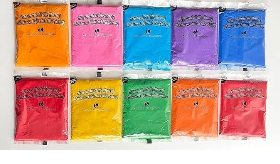 Wild Colours Premium Holi Colours – 2kg Pack (10x200g)