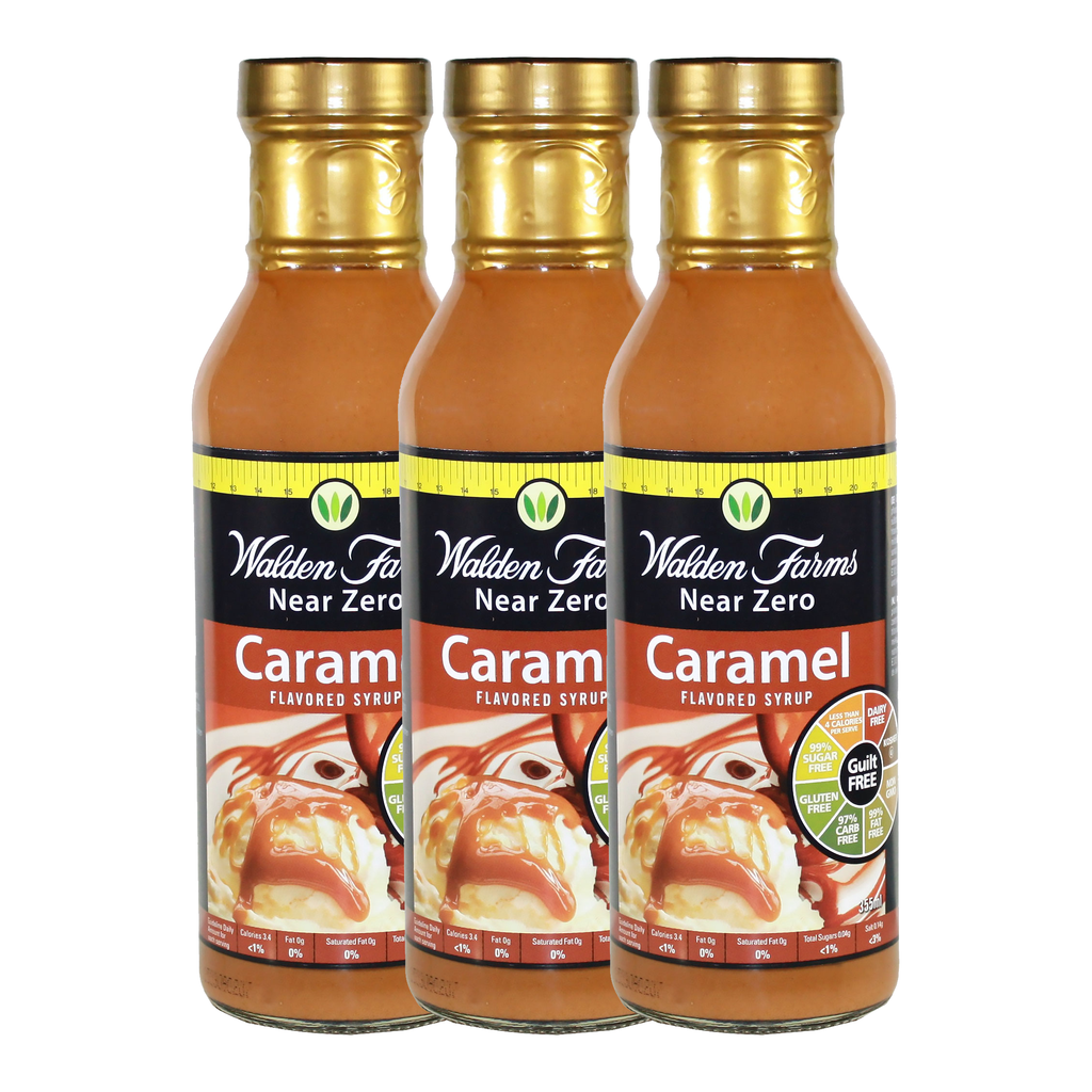 Walden Farms Low Calorie Caramel Syrup 355ml trio set of 355ml each sold by American Grocer in the UK
