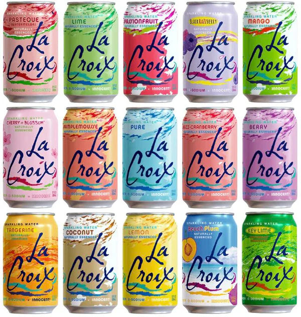 La Croix Sparkling Water 355mL | 12 Delicious Flavours
