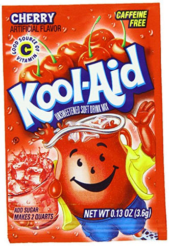Kool-Aid Cherry Unsweetened Drink Mix 3.9g