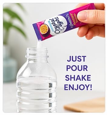 Crystal Light Zero Sugar Fantasy Passion Fruit Drink Mix 33g