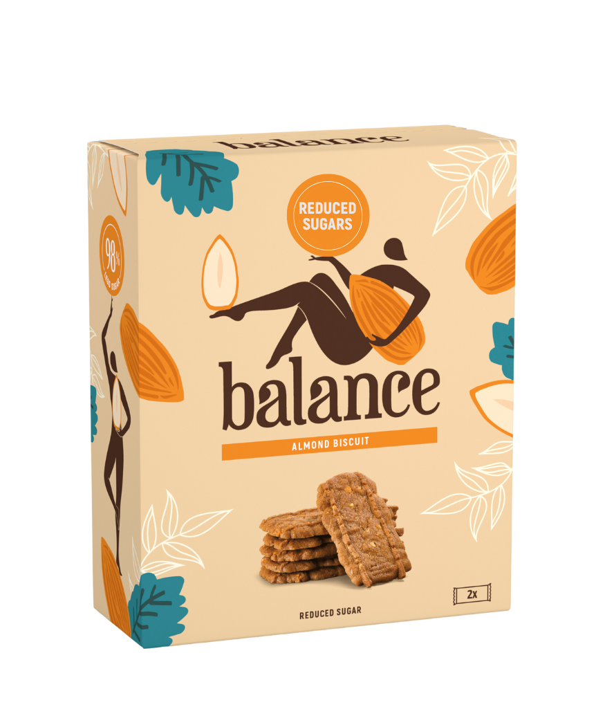 Balance Almond Biscuit 110g (Best Before : 21 Nov 2025)