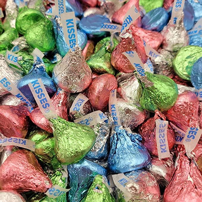 Hershey's Chocolate Kisses Assorted Share Pouch 500g