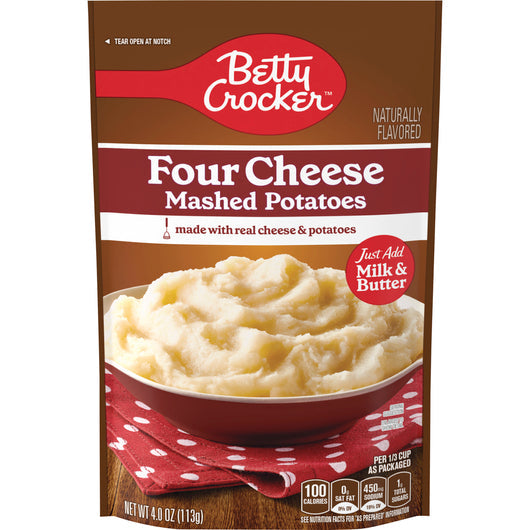 Betty Crocker Four Cheese Mashed Potatoes 113g