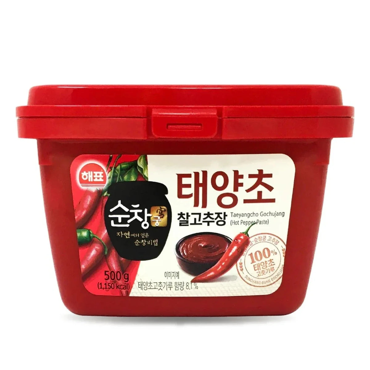 Hot Pepper Paste 500g from Korea (Red) (Best Before Date:- 16/07/2026)