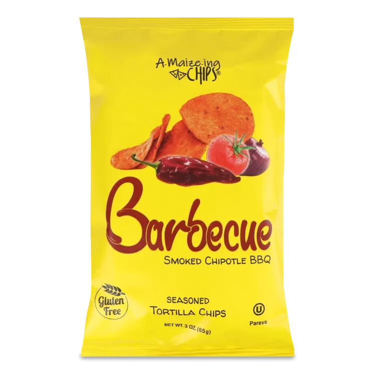 A-Maize-ing Chips BBQ Seasoned Tortilla Chips 85g (BBD 03 AUGUST  2026)