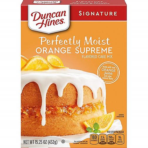 Duncan Hines Orange Cake Mix 432g (Best Before 26 Oct 25)