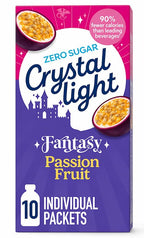 Crystal Light Zero Sugar Fantasy Passion Fruit Drink Mix 33g