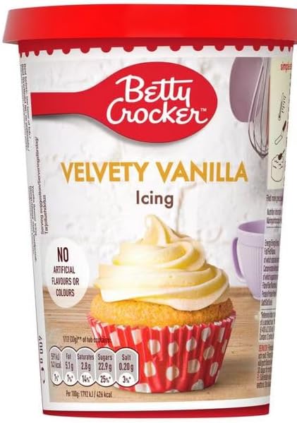 Betty Crocker (EU) Velvety Vanilla Icing 400g