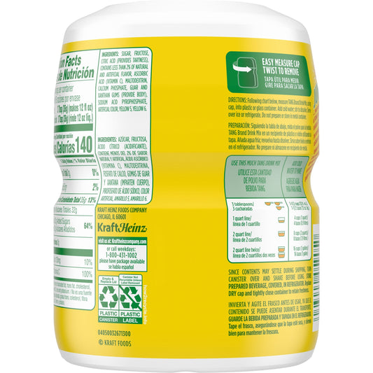 Tang Orange Pineapple Drink Mix 561g(Best Before Date 08/12/2025)
