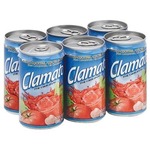 Mott's Clamato Original Tomato Cocktail 6 x 223ml-Cans (7.5oz)