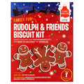 Cake Decor Rudolph & Friends Biscuit Kit 208g (Best Before 06/2026)
