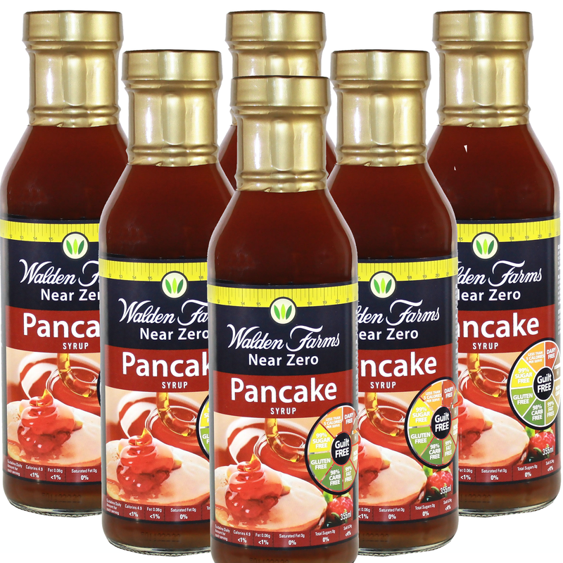 Walden Farms Gluten Free Vegan Pancake Syrup with Near Zero Fats, Sugar, & Calories