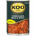 Koo Chakalaka Hot & Spicy Homestyle 410g (Pack of 6) (Best Before : 24 Jan 2026)