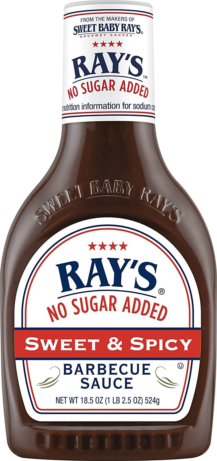 Ray's No Sugar Added Sweet 'N Spicy BBQ Sauce 524g