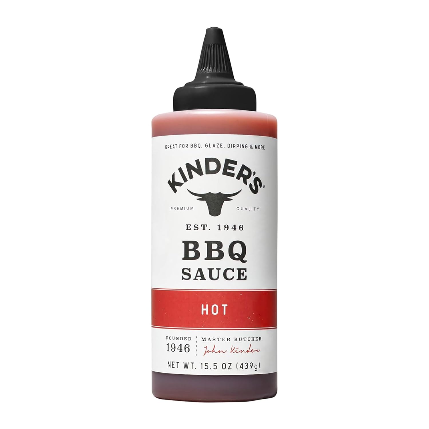 Kinder's Hot BBQ Sauce 439g