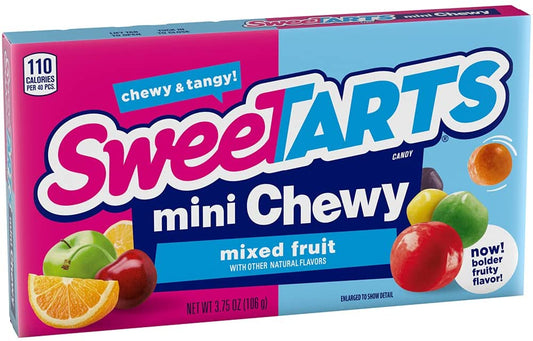Sweetarts Mini Chewy & Tangy Mixed Fruit Candy 106g (Best Before Date : December 2025)