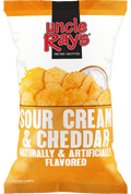 Uncle Ray's Sour Cream & Cheddar Potato Chips 120g (Best Before : 08 July 2026)