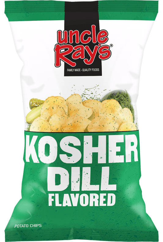 Uncle Ray's Kosher Dill Potato Chips 120g
