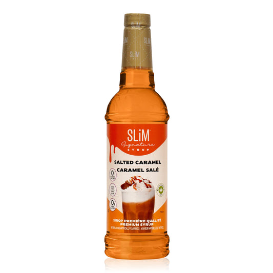 Slim Signature | 0 Calorie | 0 Carb | 0 Sugar | Salted Caramel Syrup 750ml