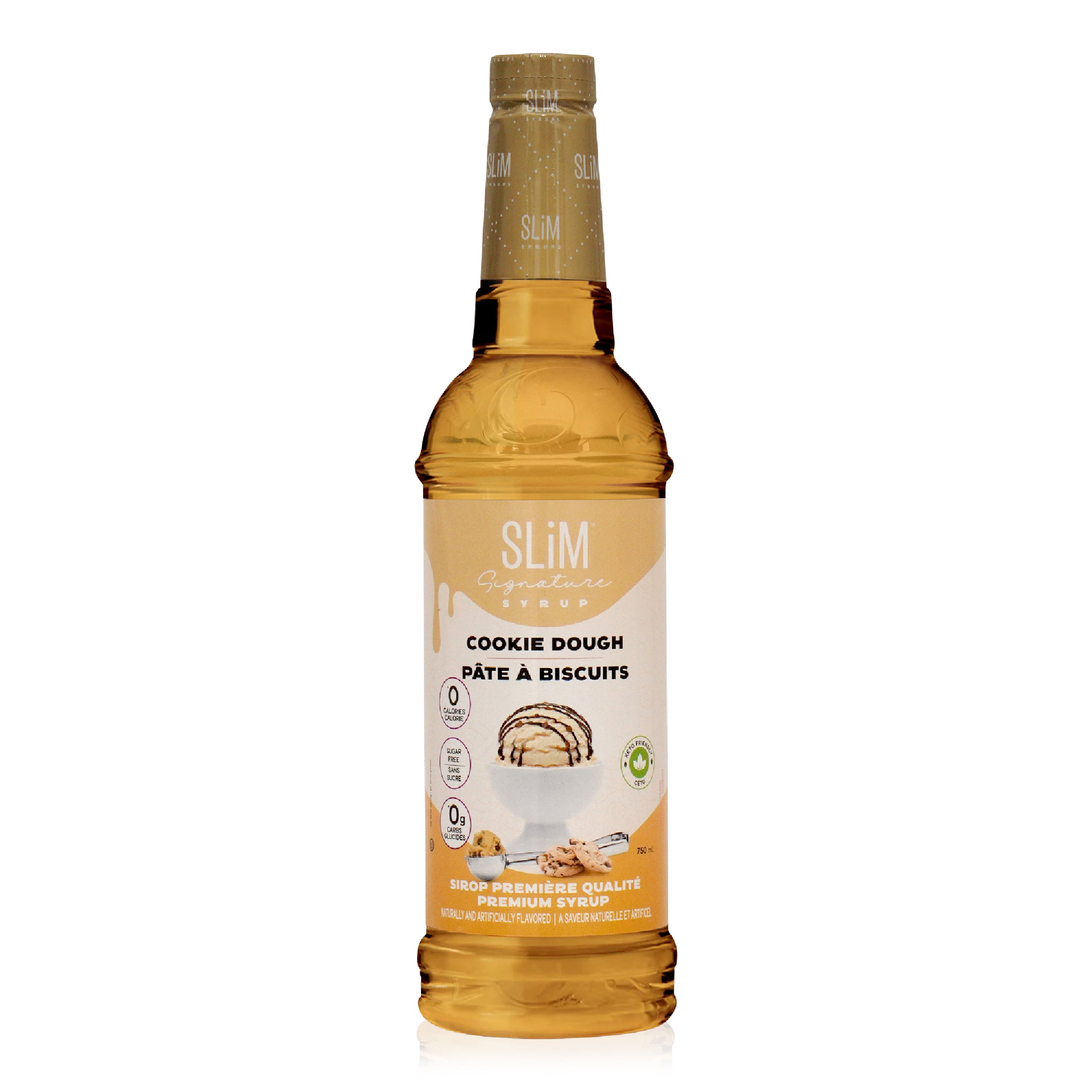 Slim Signature | 0 Calorie | 0 Carb | 0 Sugar | Cookie Dough Syrup 750ml