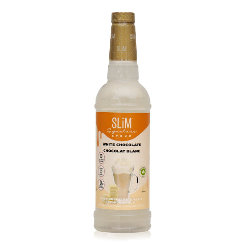Slim Signature | 0 Calorie | 0 Carb | 0 Sugar | White Chocolate Syrup 750ml