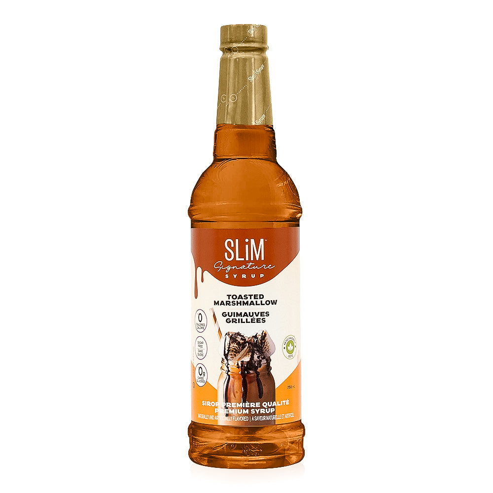Slim Signature | 0 Calorie | 0 Carb | 0 Sugar | Toasted Marshmallow Syrup 750ml