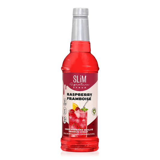Slim Signature | 0 Calorie | 0 Carb | 0 Sugar | Raspberry Syrup 750ml