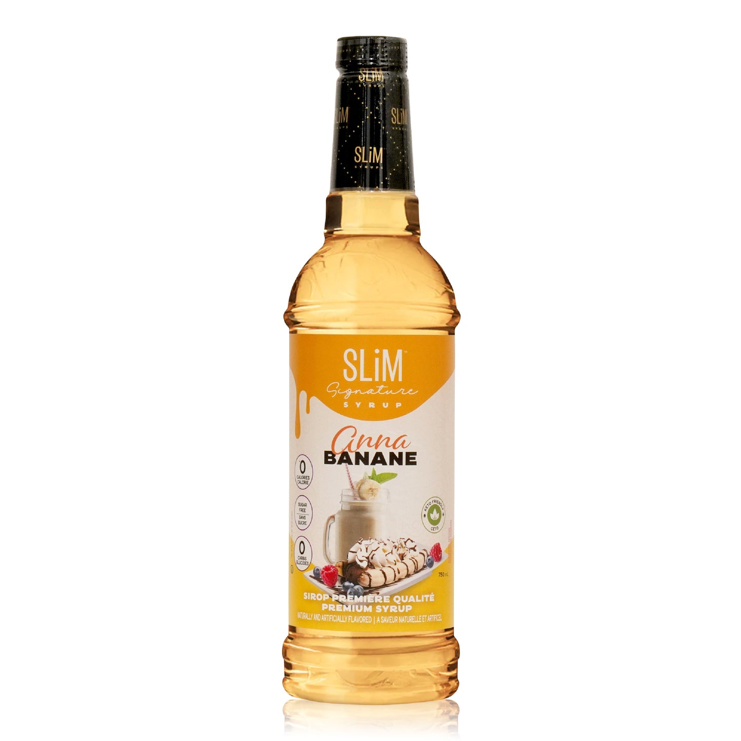Slim Signature | 0 Calorie | 0 Carb | 0 Sugar | Banana Syrup 750ml
