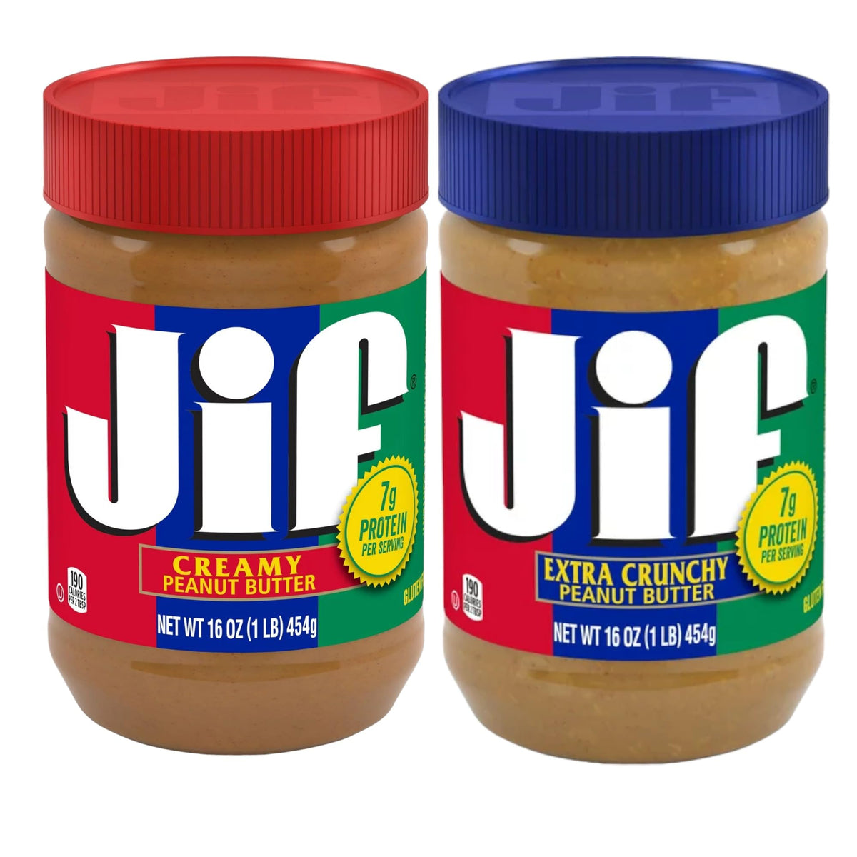 Jif Crunchy & Creamy Bundle Deal | 1 x Crunchy & 1 x Creamy