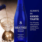Saratoga Glass Twist Still Water 354ml (Pack of 24)