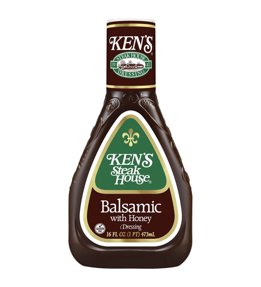 Ken's Steak House Honey Balsamic Dressing 473ml (Best Before : 02 Nov 2025)