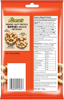 Reese's Dipped Pretzels 120g (Hardened)