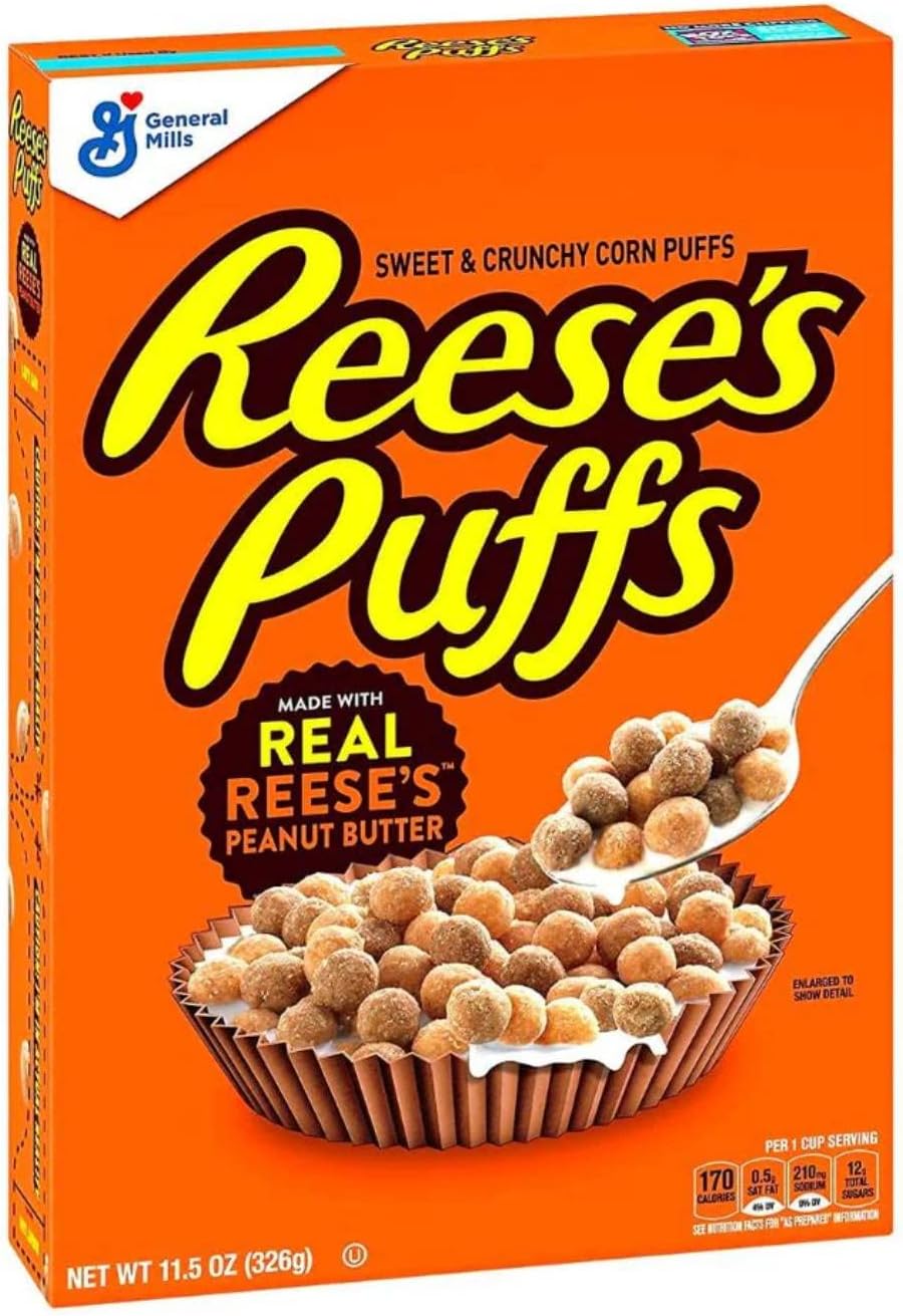General Mills Reese's Puffs Cereal 326g