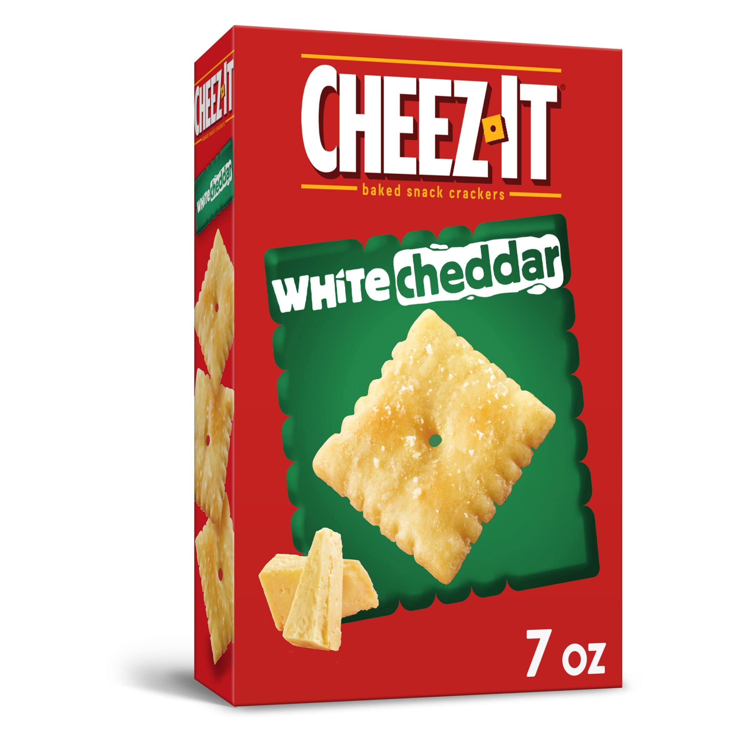 Cheez-It White Cheddar Baked Snack Crackers 198g(Best Before Date 08/04/2026)