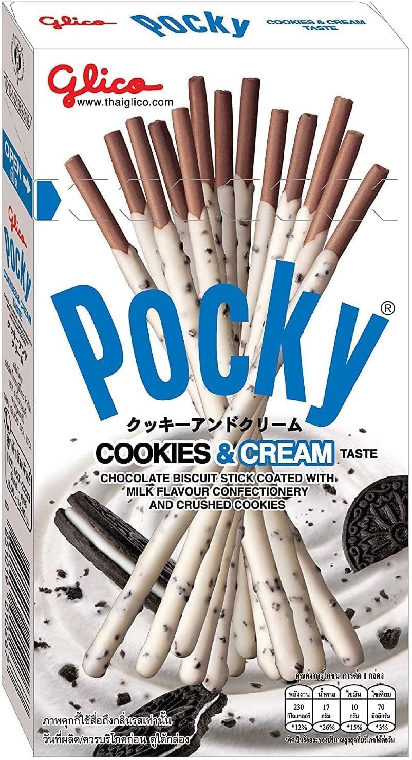 Glico Pocky Cookies & Cream 47g