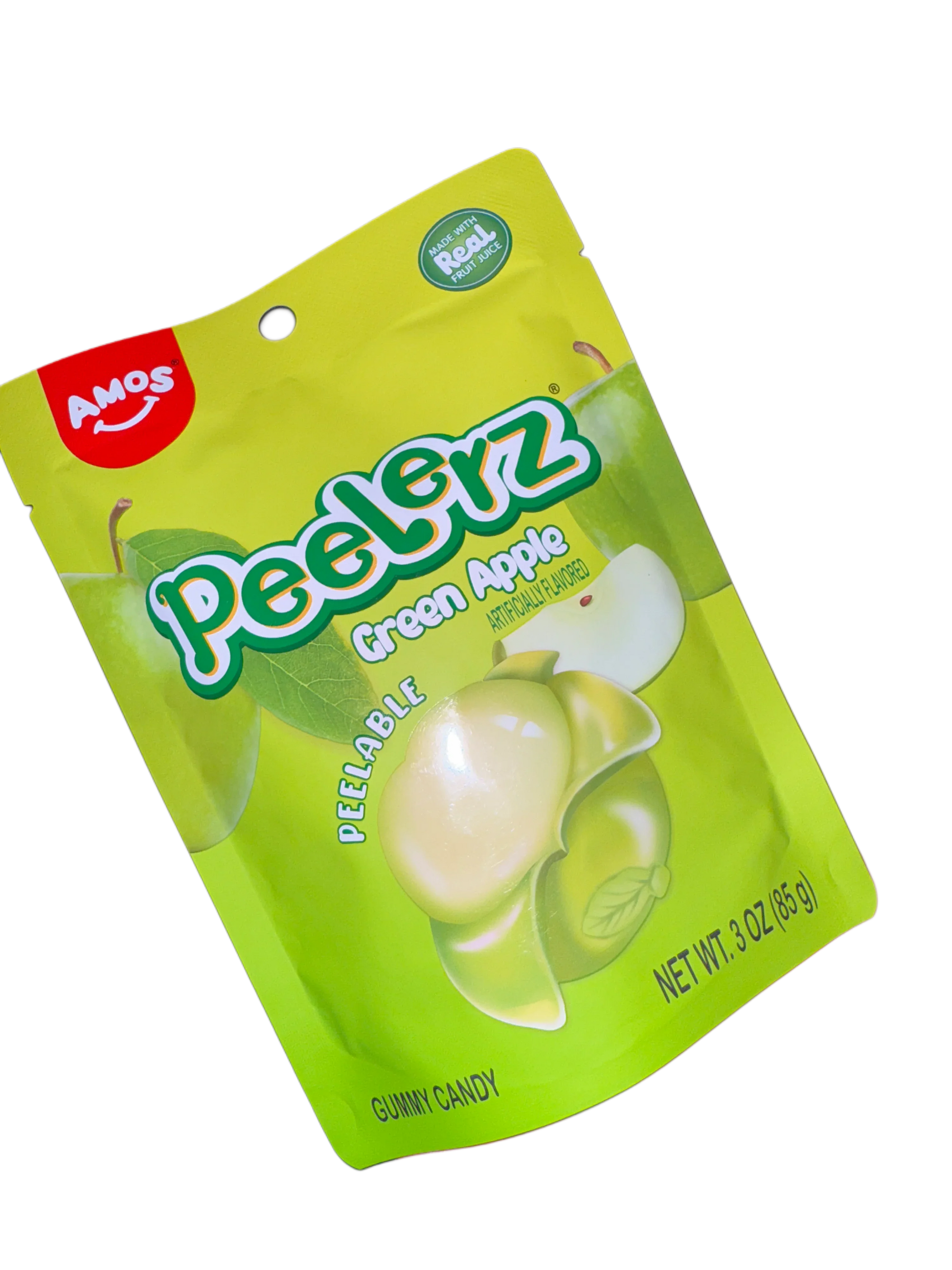 Amos Peelerz Green Apple 85g (Best Before : August 2026)