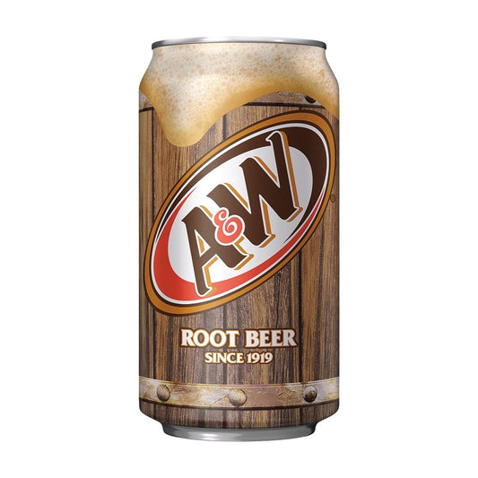 A&W ROOT BEER Flavoured Soda 355ml