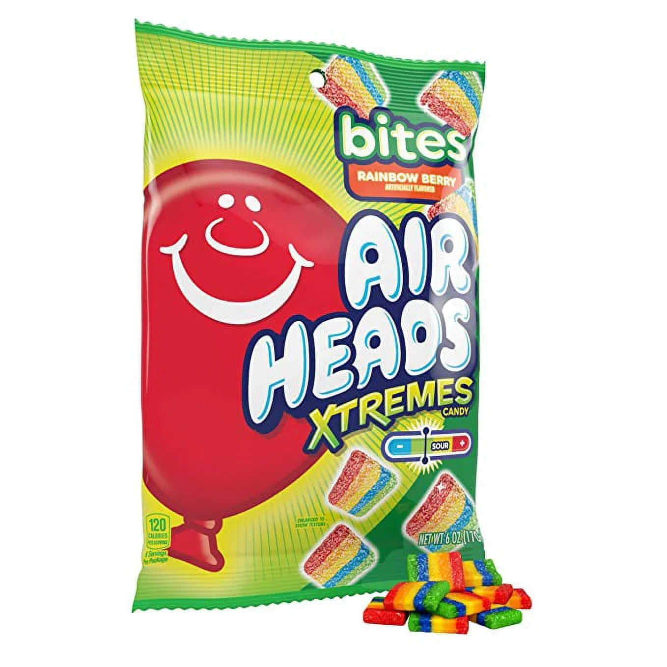 Airheads Xtremes Bites Rainbow Berry Candy 170g