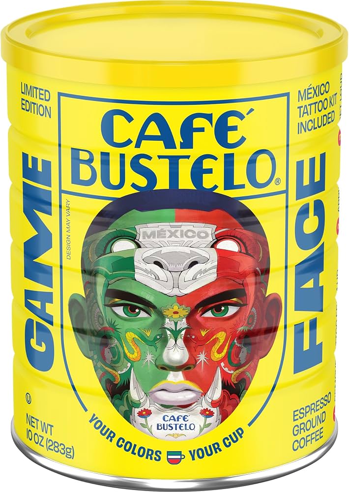 Cafe Bustelo Espresso Ground Coffee Can 283g