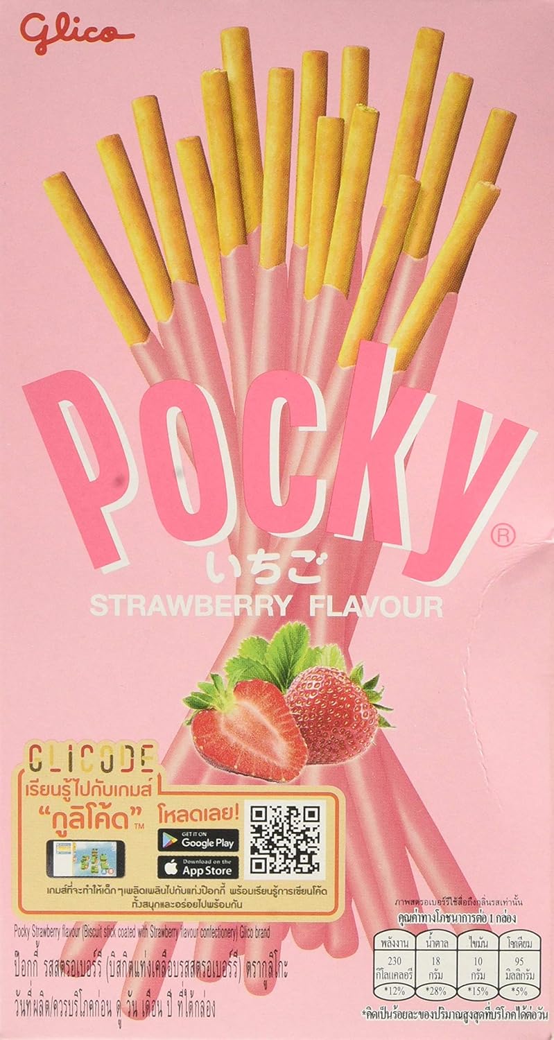 Glico Pocky Strawberry 47g