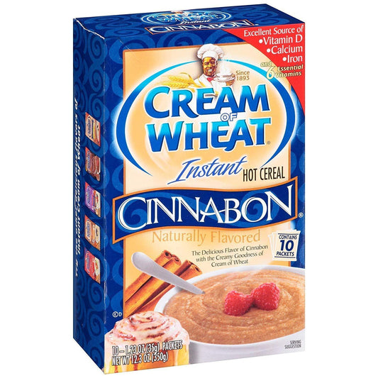 Cream of Wheat Instant Cinnabon Hot Cereal 350g sold by American grocer Uk