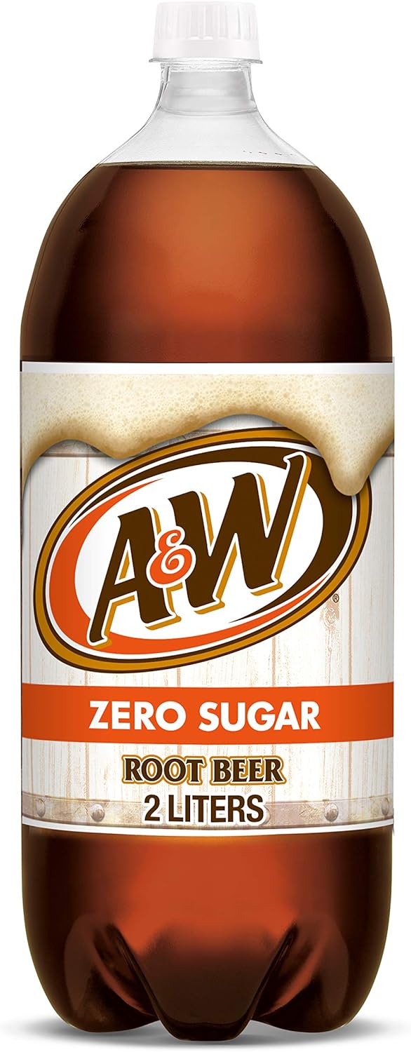 A&W Zero Sugar Root Beer 2 Liters (Best Before Date September 2026)
