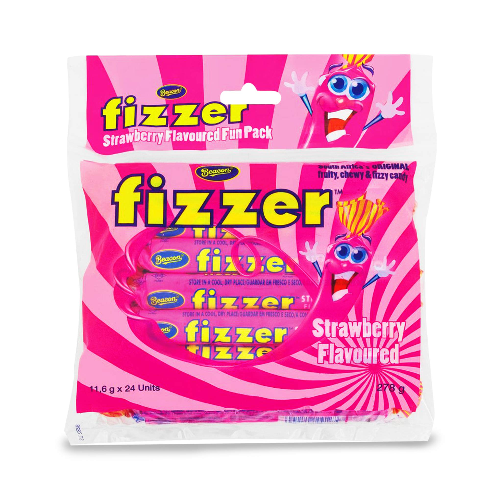 Beacon Fizzer Strawberry Flavoured 278g (Best Before : April 2026)